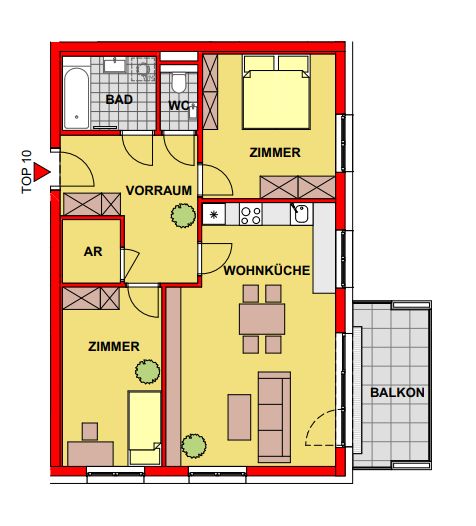 Immobilie von Wien-Süd in 7111 Parndorf, Am Anger 6 #2